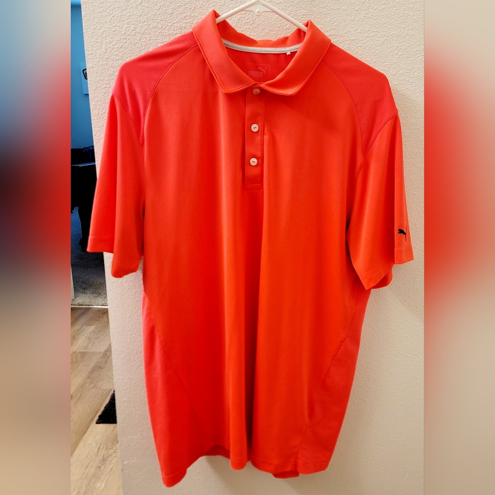 Puma Golf Polo Sz Large